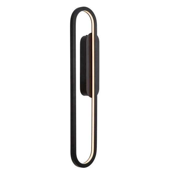 Lucide THELMA - Wall light - LED Dim. - 1x24W 2700K - Black - detail 1